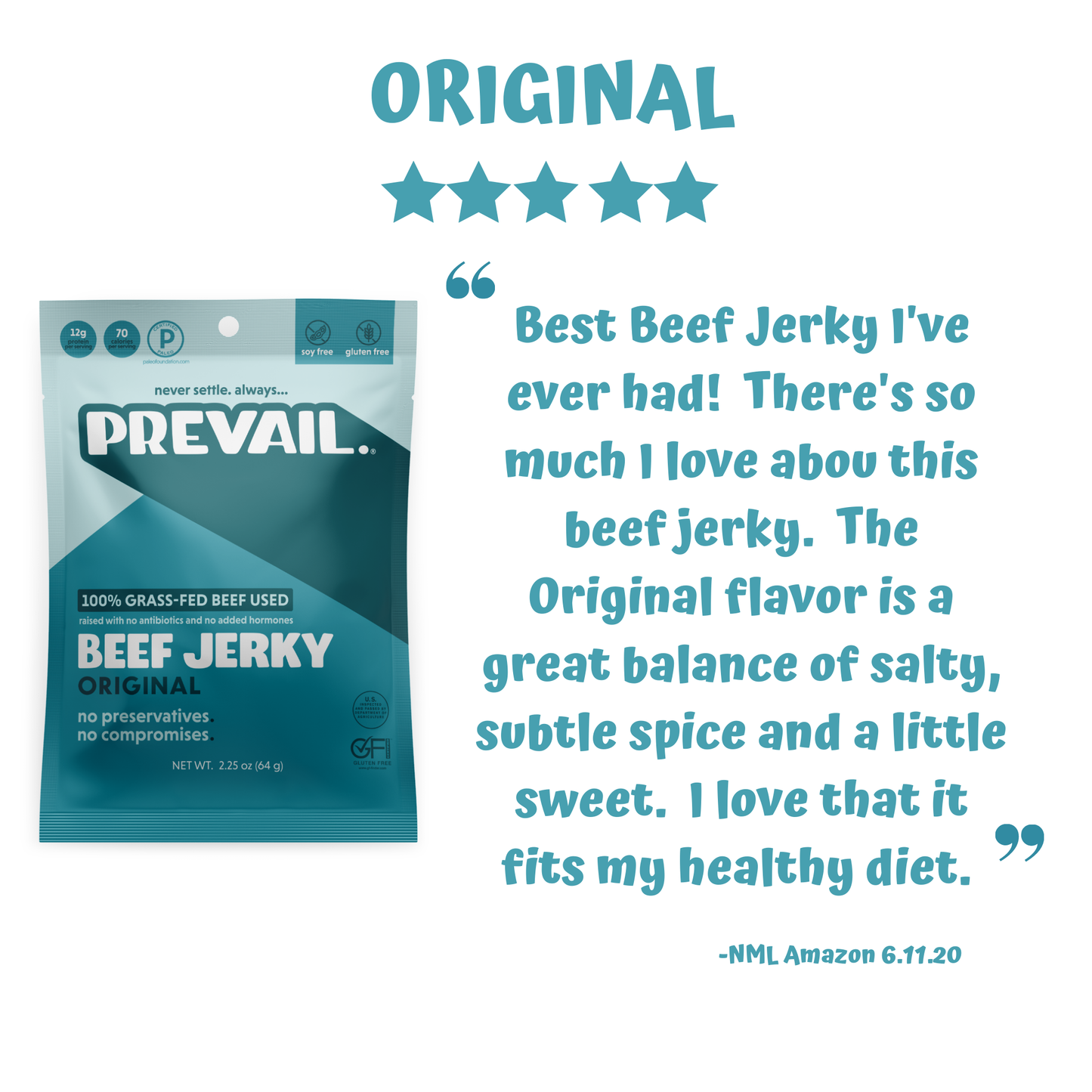 PREVAIL Jerky - Original Beef Jerky