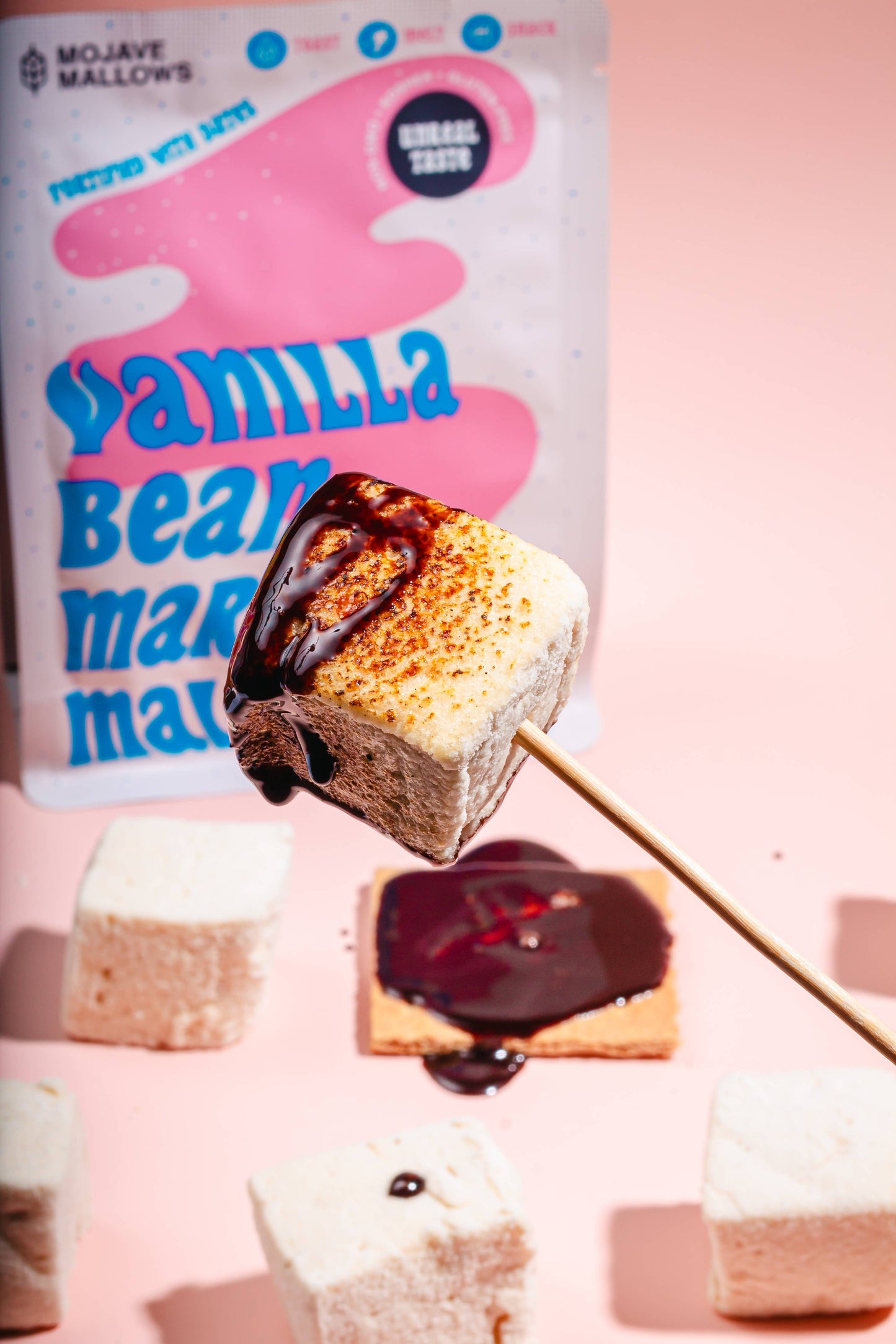 Mojave Mallows - Vanilla Bean Marshmallows - Organic / Non-GMO / Gluten-Free